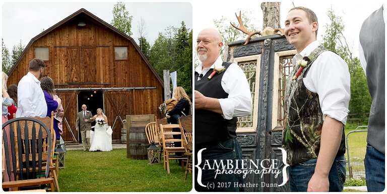 Ambience Photography,Antlers Wedding,Ceremony,Cook Wedding,Glory View Farm,Heather Dunn,Photography in Alaska,Rainy Wedding,Rustic Wedding,Scenery,Wasilla Alaska,